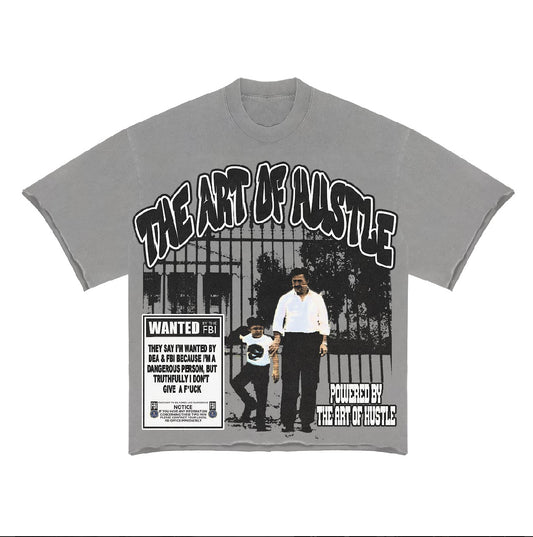Grey EL CHAPO TEE